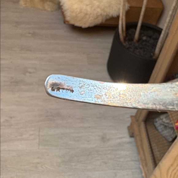 Sterling Silver Cut Out Choker Collar Necklace - Picture 14 of 14